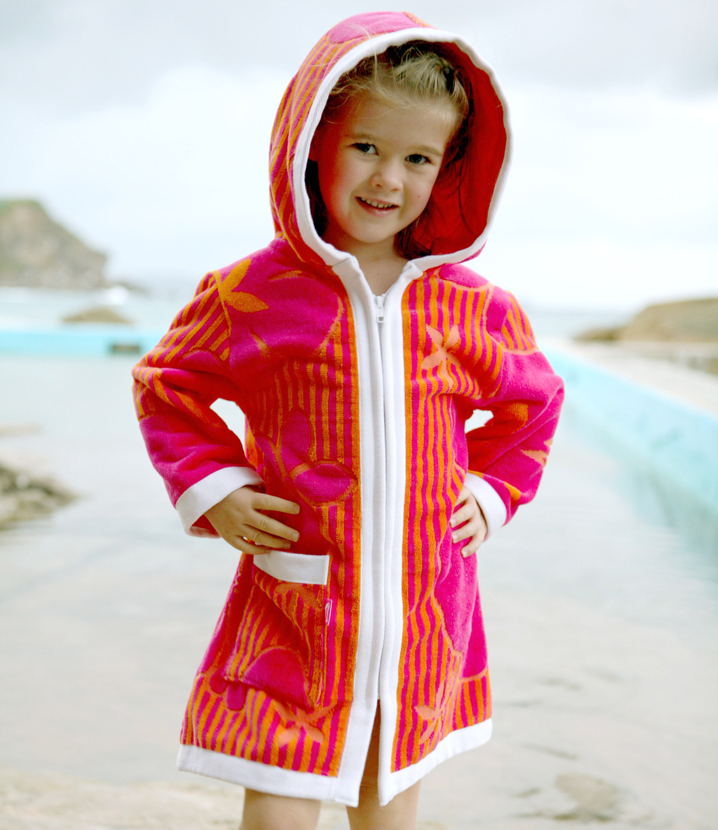 trek de wol over de ogen kant Leia Hippe en praktische badjasjes voor kids uit Australië. - Lovely Flavours